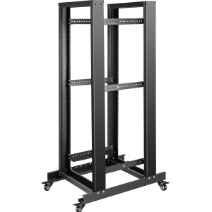 Vever Rack VEVOR Open Frame Server Rack Network Server Rack 27U 4 Post 19