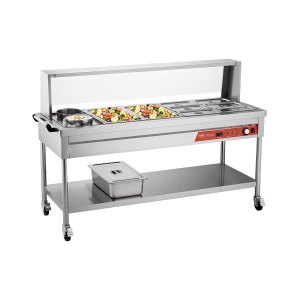 VEVOR Commercial Steam Table — Durable and Efficient