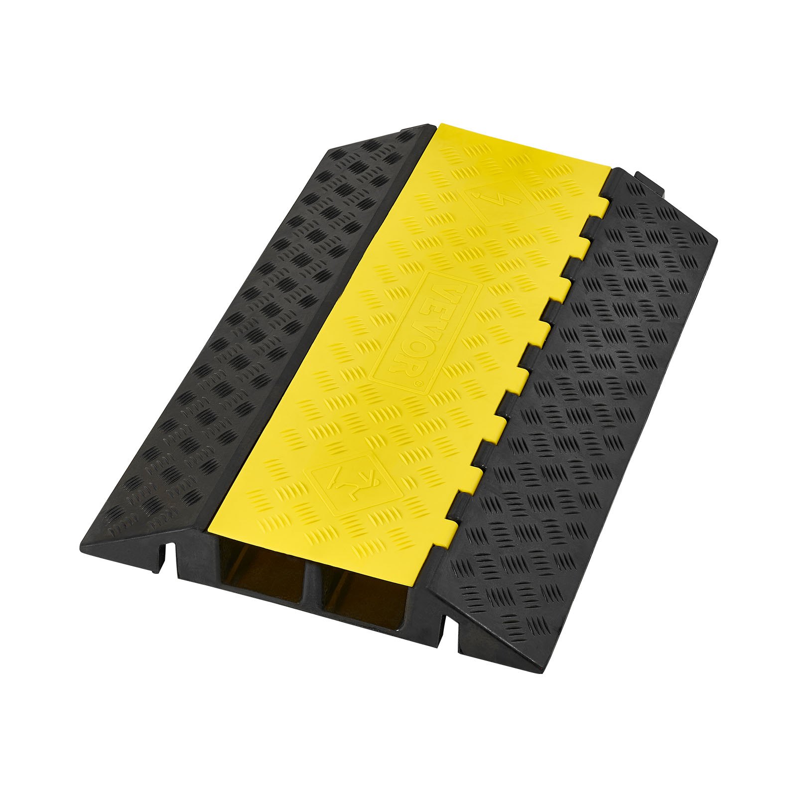 VEVOR 2 Channel Cable Protector Ramp - 22000lbs