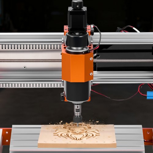 VEVOR CNC Router Machine, 500W Spindle, 3-Axis Wood Engraving