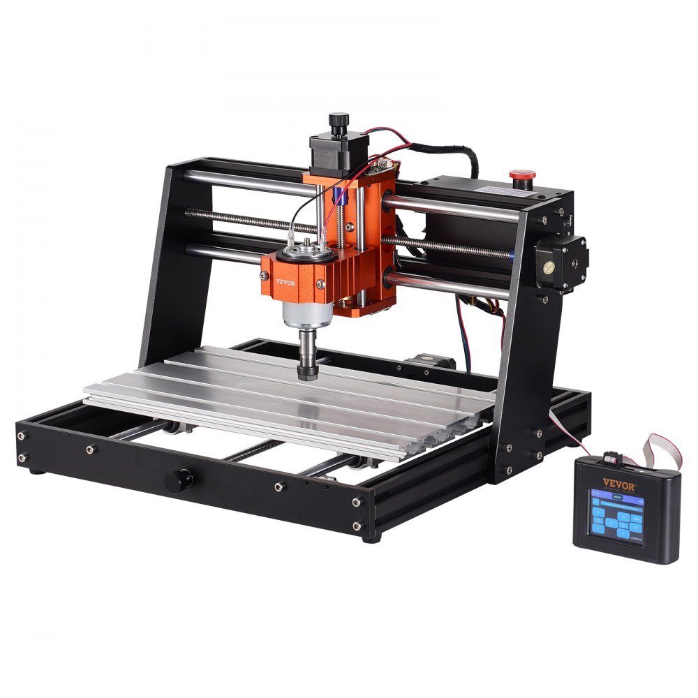 VEVOR CNC Router Machine, 120W, 3 Axis GRBL Control Wood Engraving ...