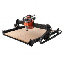 PRTCNC 4040Pro Max 500W Engraving Machine ER11 Laser 40W Engraver Router GRBL For Wood PCB PVC Acrylic Carving Cutting Milling