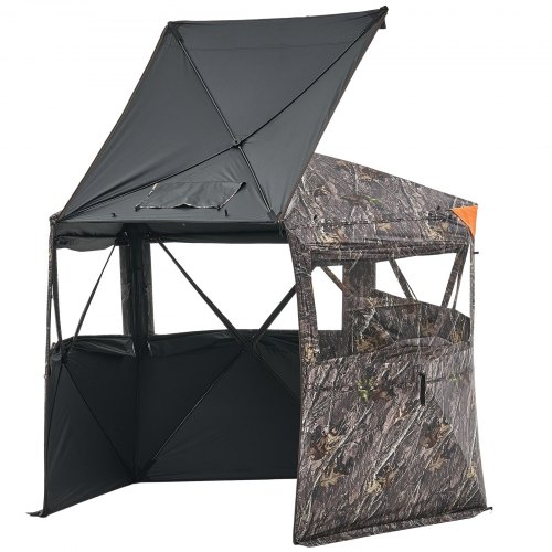 VEVOR Hunting Ground Blinds – 84x84x79 Inches, 6-7 People