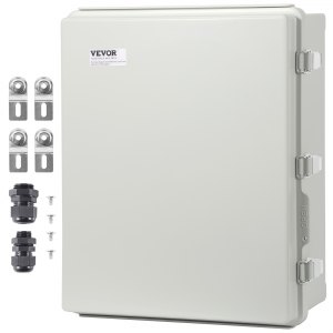 VEVOR Outdoor Electrical Junction Box, 13.78 x 9.84 x 5.90 in, ABS