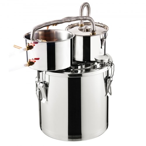Moonshine Still Water Alcohol Distiller 5Gal w/Thumper Keg