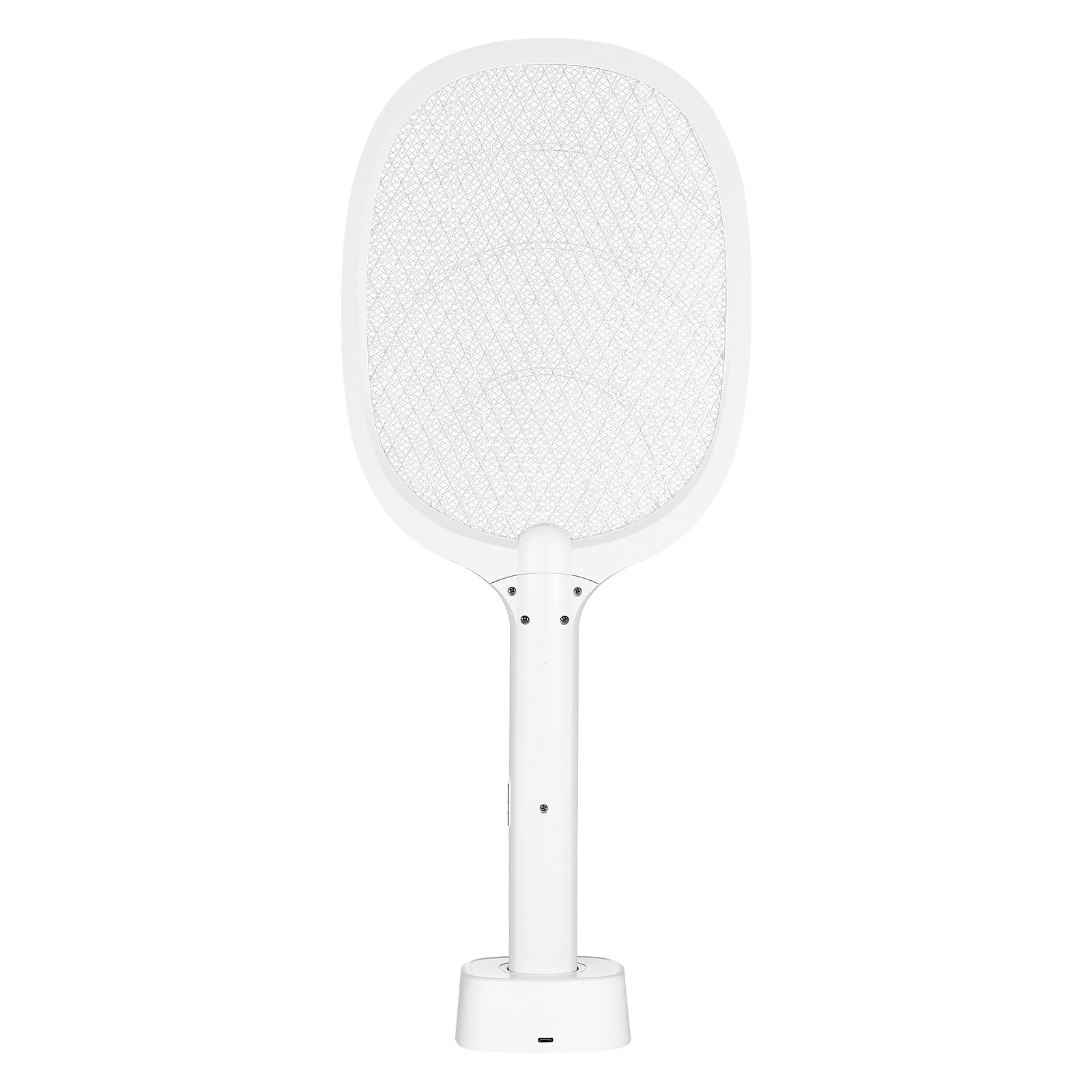 Fly Swat Racket VEVOR Electric Fly Swatter Racket – 3-Layer Mesh, 1500mAh