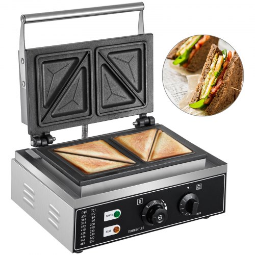 キッチン家電 sandwich machine Vevor Commercial Sandwich Machine Commercial Sandwich Press