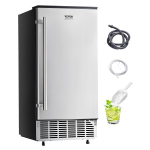 VEVOR Undercounter Built-in Ice Maker, 80 Lbs/Day Under Counter Ice