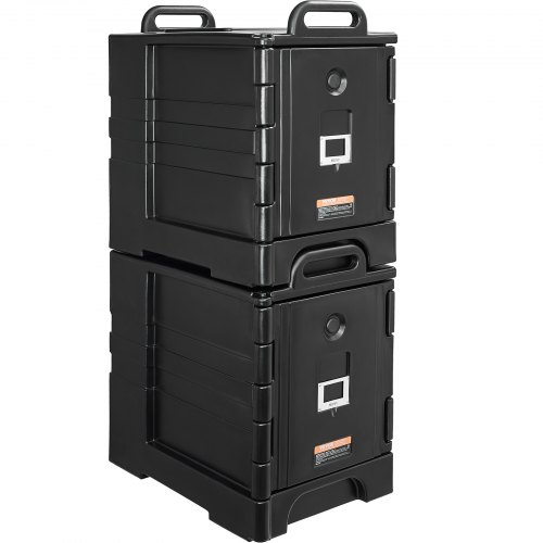 Insulated Food Pan Carrier Stackable Catering Dishbox 81QTx 2 Chafing ...
