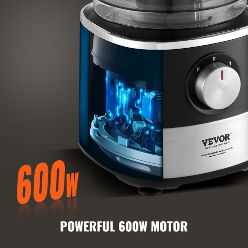 VEVOR Food Processor, 14-Cup Vegetable Chopper for Chopping
