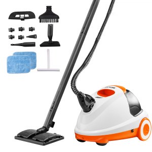 VEVOR Steam Cleaner 23 pcs Accessories 2.5L Tank for Floors Upholstery ...