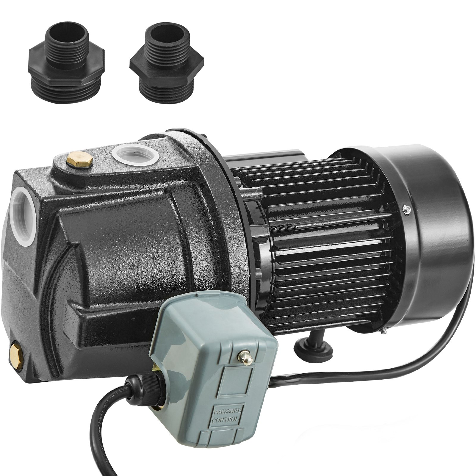 1HP Premium Cast Iron Shallow Well Jet Water Pump, 115 Volt, 17.6 1HP Premium Cast Iron Shallow Well Jet Water Pump, 115 Volt, 17.6
