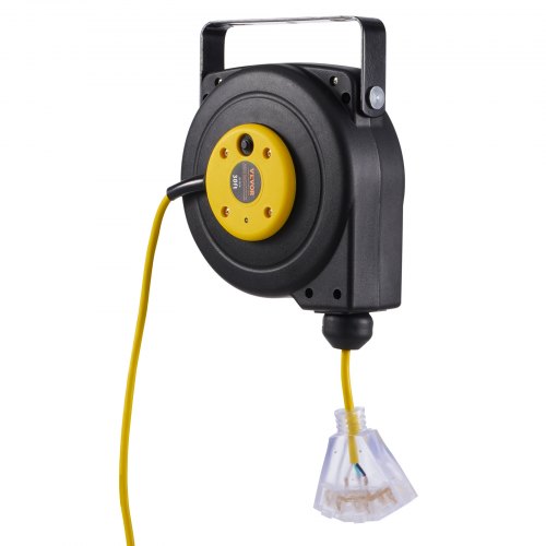 VEVOR Wall Mount Electric Cord Reel – Retractable Cable