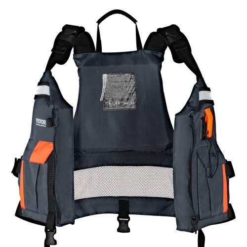 VEVOR Life Vest for Watersports (PFD), Life Jacket with Waterproof