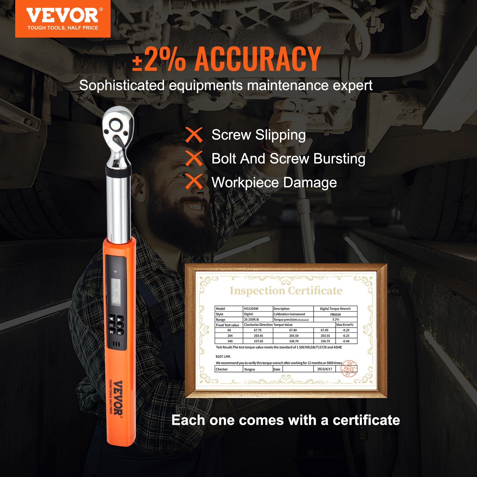 VEVOR Digital Torque Wrench 3 8 Drive Electronic Torque Wrench Vevor digital torque wrench 3 8 drive electronic torque wrench