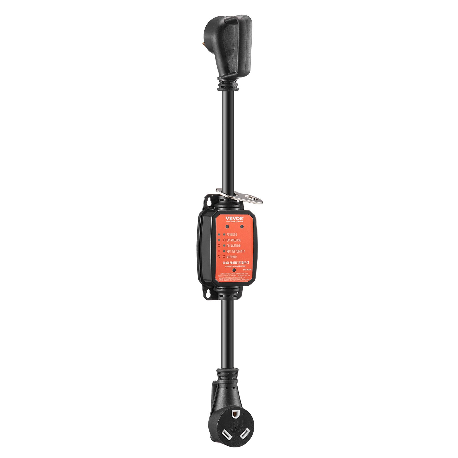 VEVOR RV Surge Protector, 30 Amp, 2700 Joules RV Voltage Protector ...