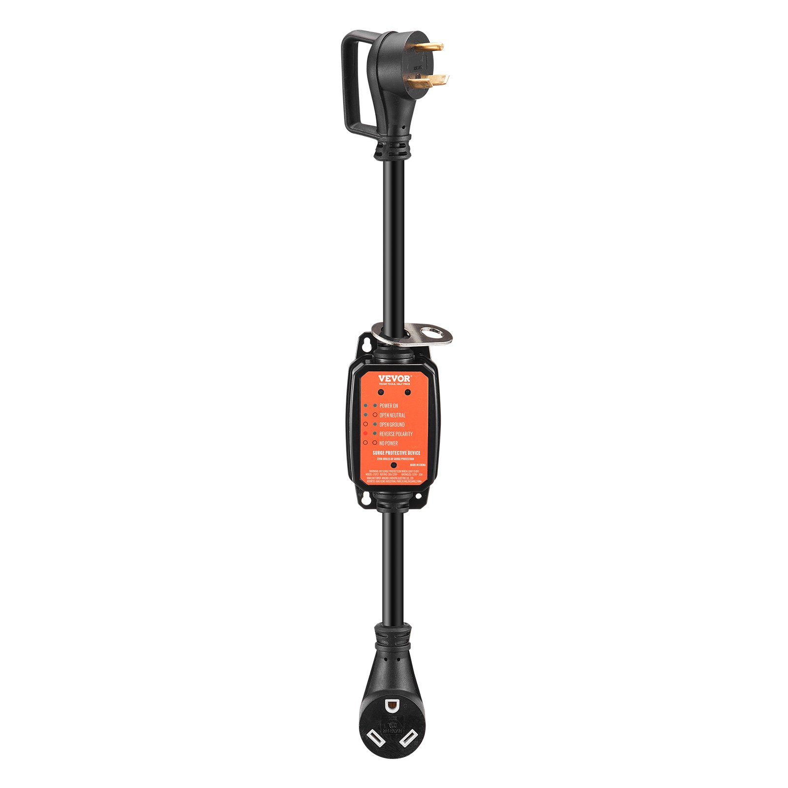 VEVOR RV Surge Protector, 30 Amp, 2700 Joules RV Voltage Protector ...