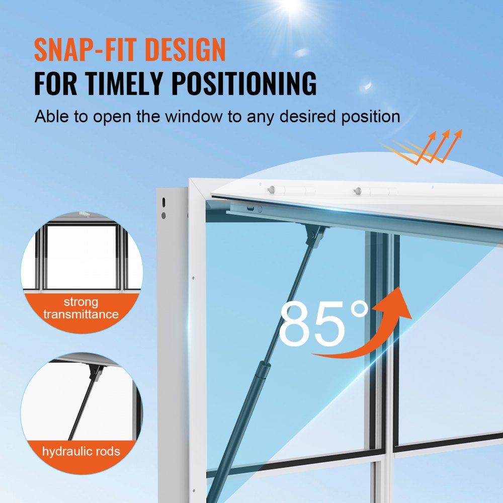 Lift Up Rv Window VEVOR Concession Window 60