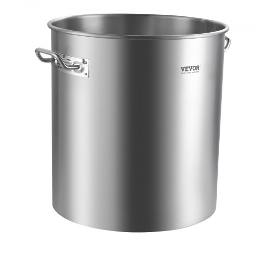 VEVOR Stainless Steel Sauce Pot — Handles & Strainer Basket