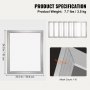 8 Layers Silk Screen Printing Frame Storage Rack Adjustable Width