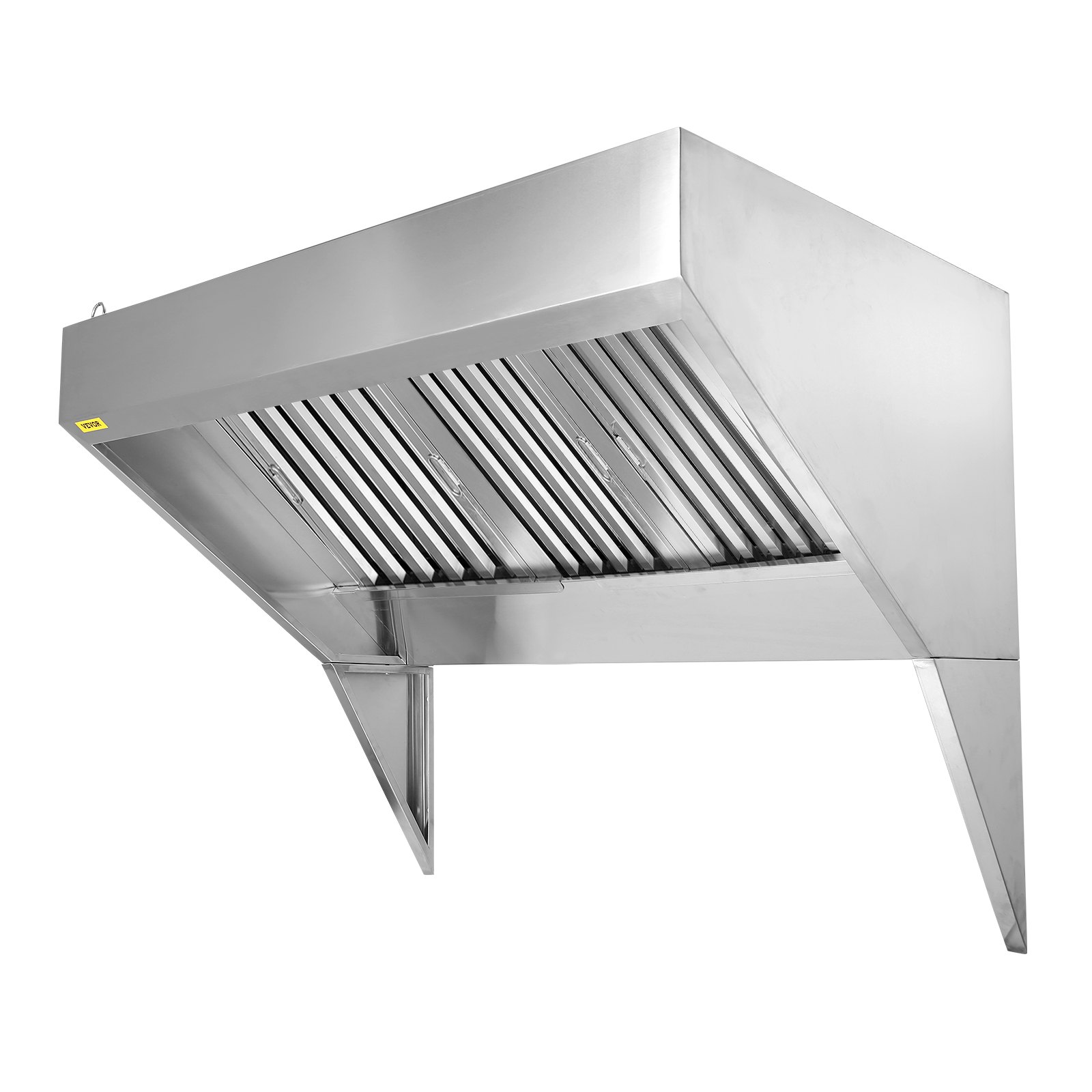 VEVOR Commercial Exhaust Hood 7FT Food Truck Hood Exhaust 201   Concession Trailer Hood M100 11 