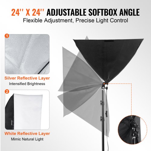 その他 SOFTBOX VEVOR Softbox Lighting Kit, 24