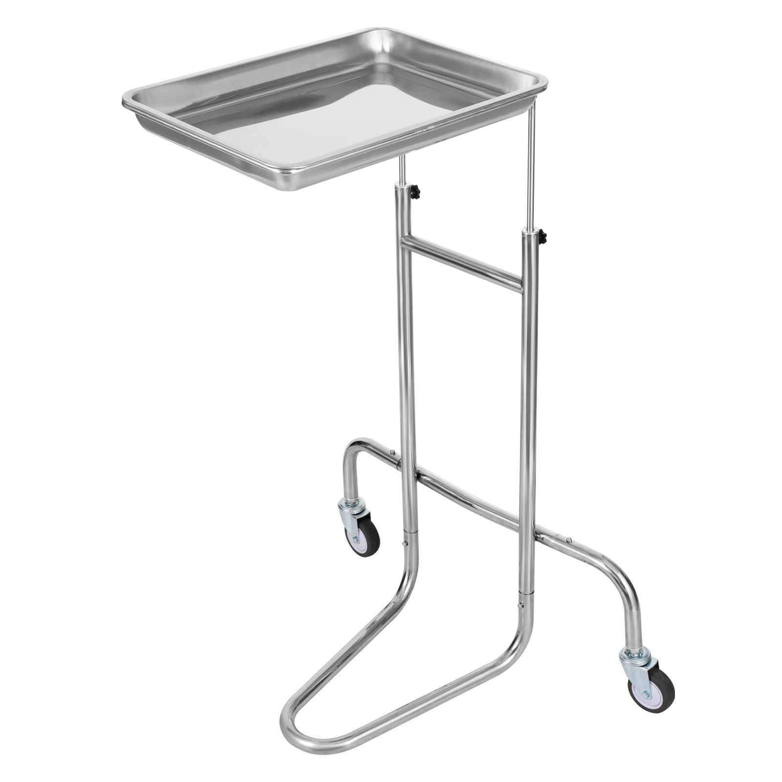 VEVOR Stainless Steel Lab Cart – 201 Steel, 16 lb Load
