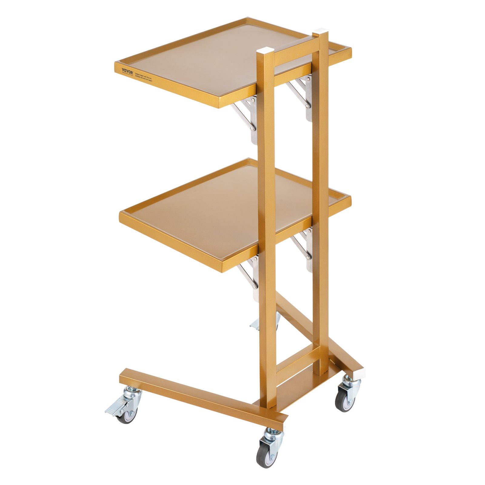 VEVOR Rolling Tray Cart — Durable and Easy Mobility