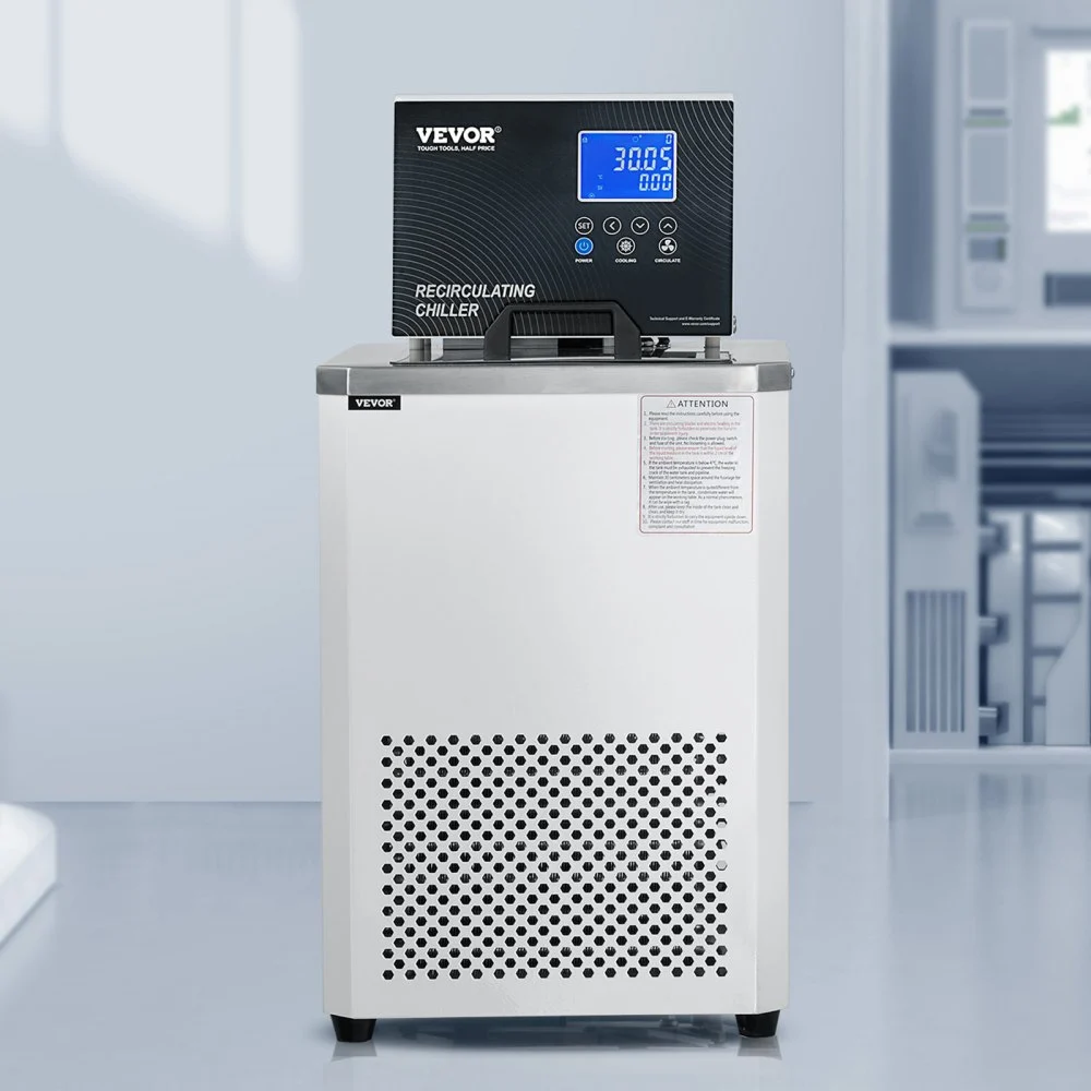 VEVOR Laboratory Chiller Circulator, 6L Chiller Lab Low Temperature ...