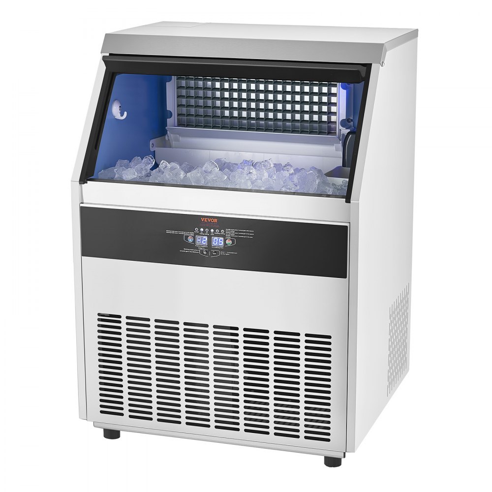VEVOR 440lbs/24H Commercial Ice Maker, 160 Ice Cubes in 15 Minutes ...
