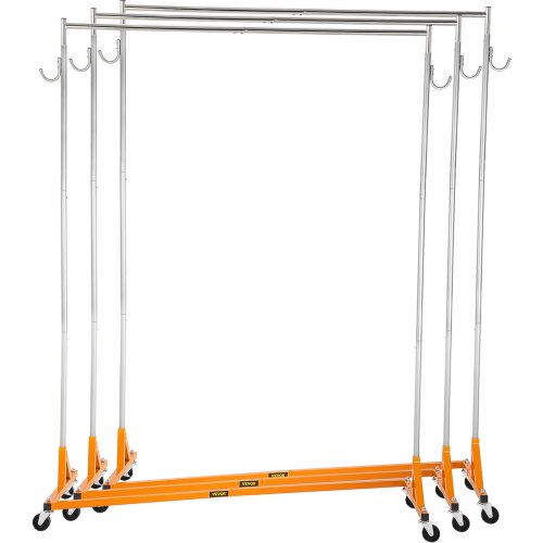 VEVOR Z Rack, Industrial Grade Z Base Garment Rack, Height