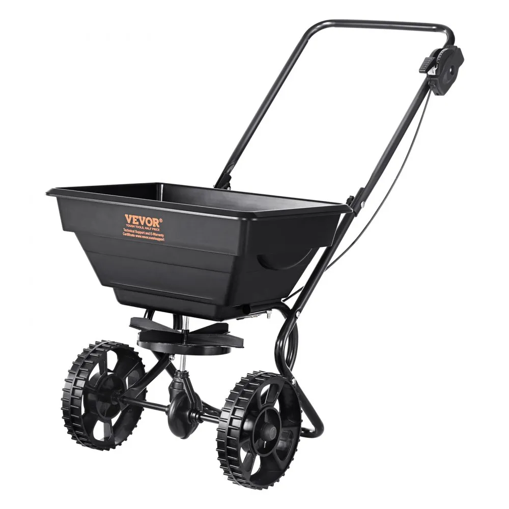 VEVOR Broadcast Spreader Walk Behind Turf Spreader With 8 Wheels vevor-broadcast-spreader-walk-behind-turf-spreader-with-8-wheels