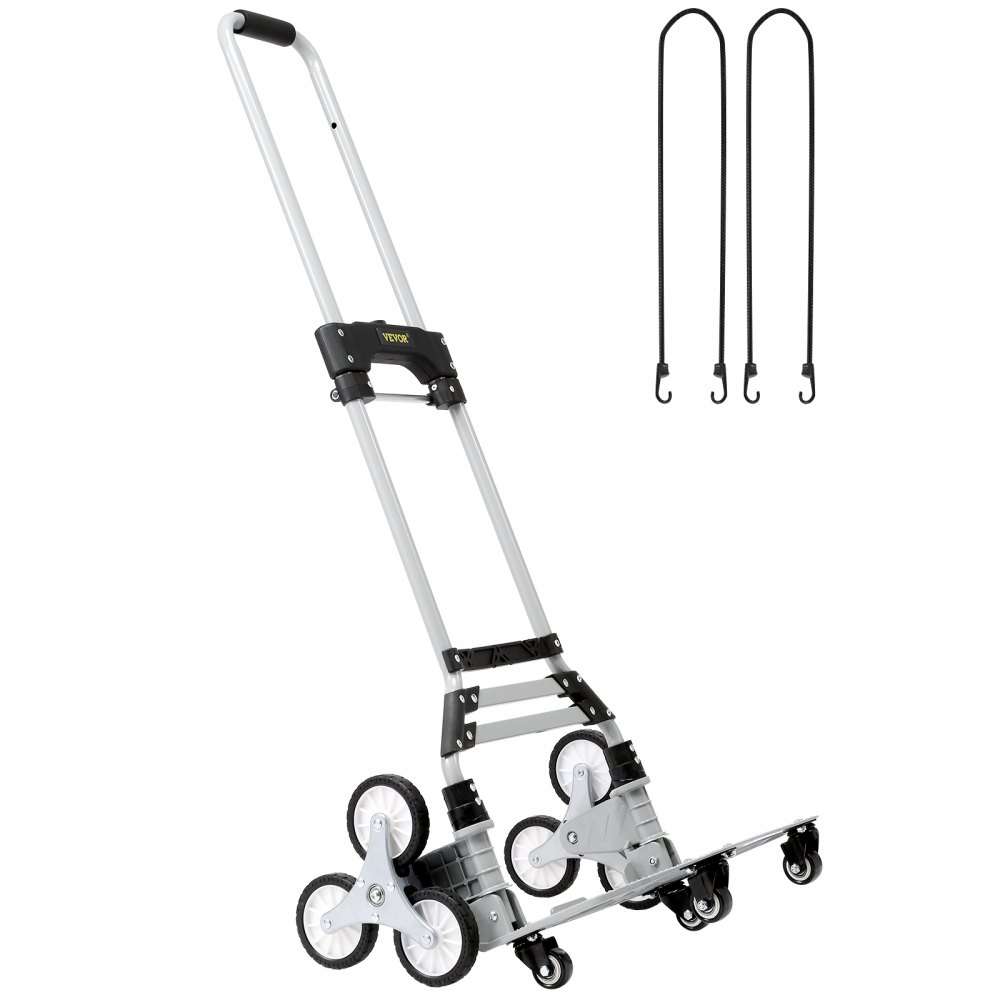 Hand Truck Dolly - 6 Years In Service - Stair Climbing Cart, Stair Climber Cart 460 Lb Capacity All Terrain Stair Dolly Heavy Duty With Telescoping Ha For Sale In Las Vegas, NV
