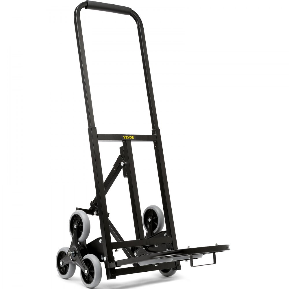 VEVOR Stair Climbing Hand Truck, HeavyDuty Hand Cart Dolly 375 lbs