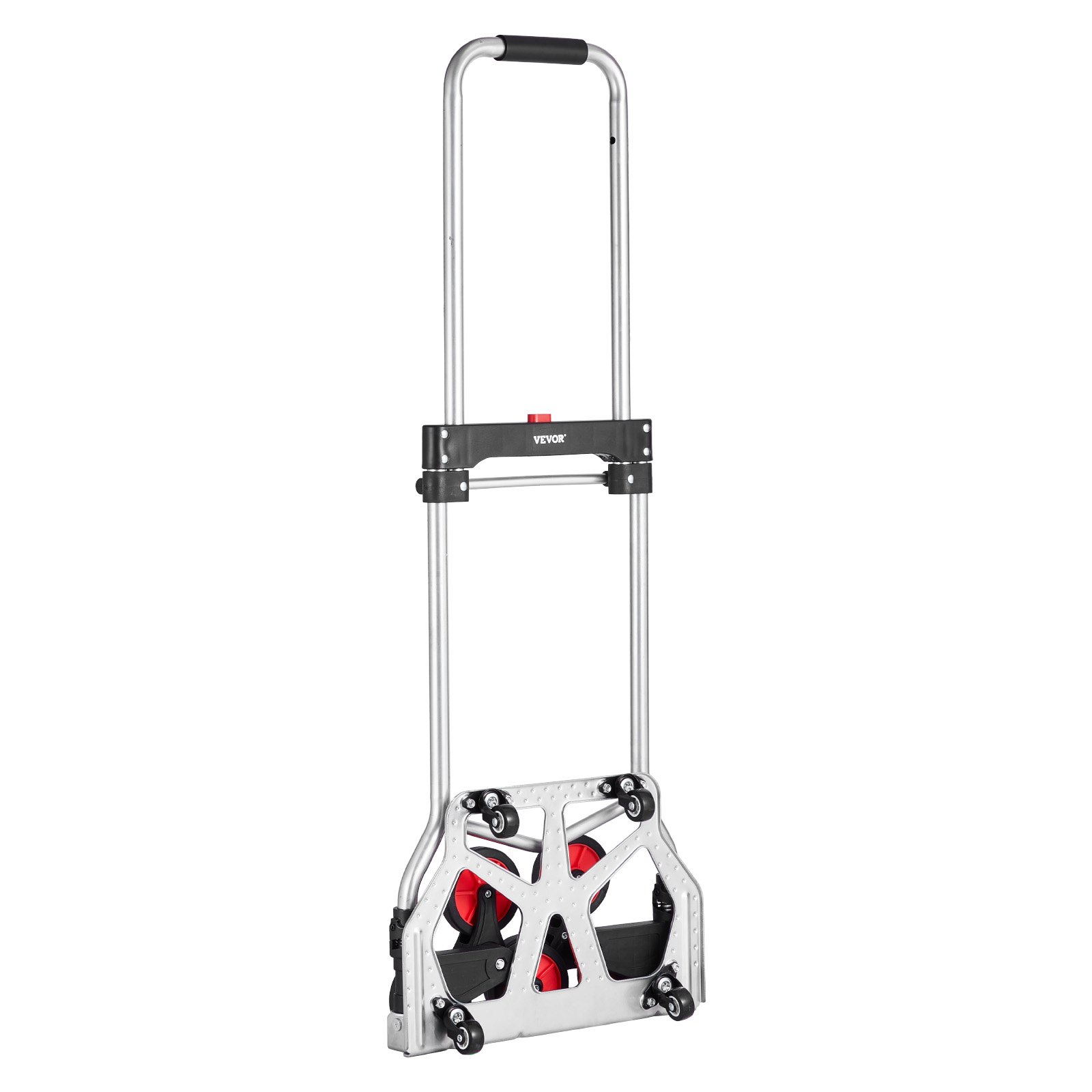 Hand Cart Ropes VEVOR Stair Climbing Shopping Cart – 6 Wheels, 260 lbs Load