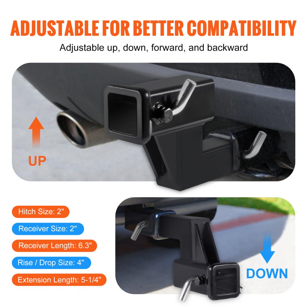 VEVOR Trailer Hitch Riser, for 2