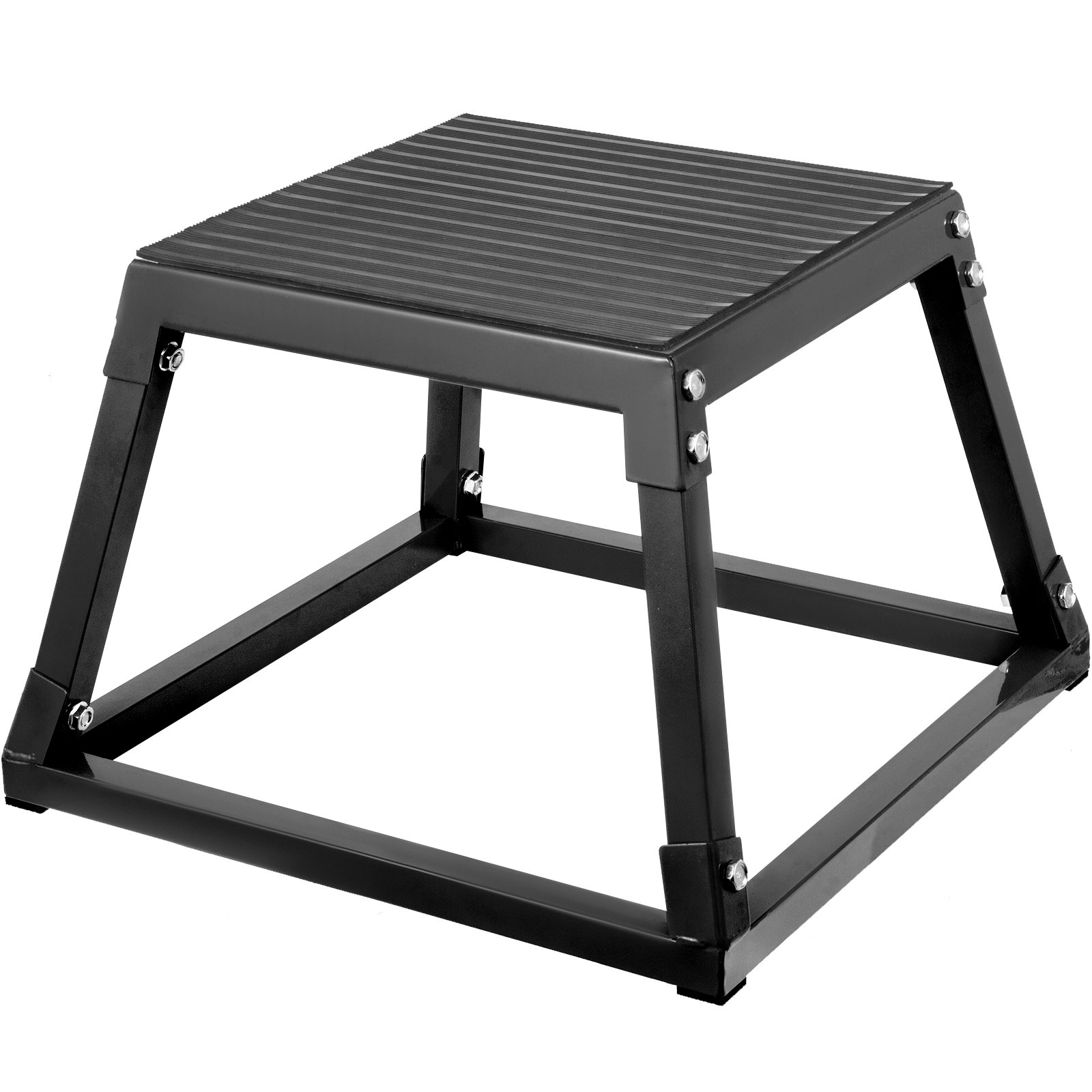 VEVOR Plyometric Platform Box 12/18/24 Inch Fitness Exercise Jump Box ...