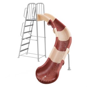 VEVOR Water Slide, Big 10 ft Outdoor Waterslide with Built in ...