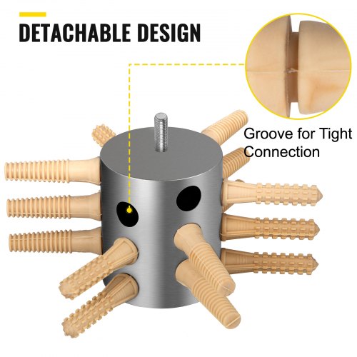 VEVOR Chicken Plucker Drill Attachment, Stainless Steel Drill Chicken