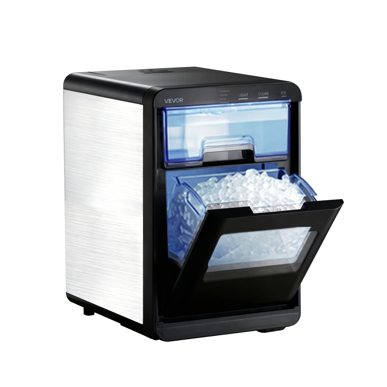 VEVOR Countertop Ice Maker, 44 lbs per Day, Self-Cleaning Portable ...