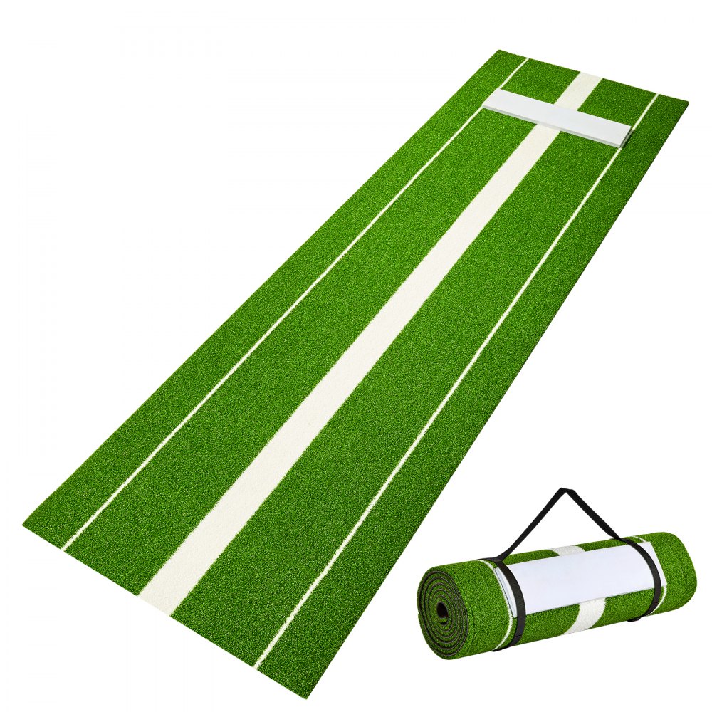 VEVOR Softball Pitching Mat, 10' x 3' Softball Pitching Mound, Antislip
