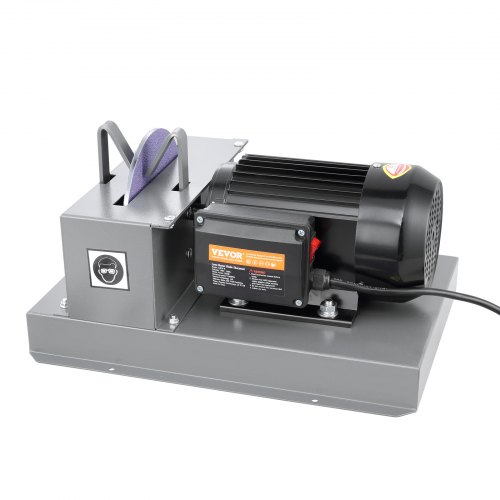 VEVOR Lawn Mower Blade Sharpener 2 3HP 500W Lawnmower Blade Grinder with 7 inch Ceramic Grinding Wheel Powerful Bench Mower Sharpening Machine for High Low Lift Blades Gator Blades Flat Blades VEVOR U...