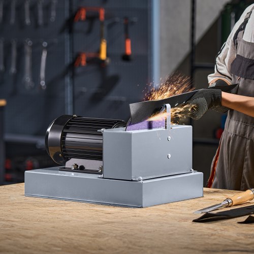 VEVOR Lawn Mower Blade Sharpener, 2/3HP 500W Lawnmower Blade