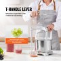 VEVOR Fruit Wine Press, 1.6 Gallon/6L, 2 Stainless Steel Barrels ...