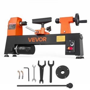 VEVOR Wood Lathe 1/3 HP 8