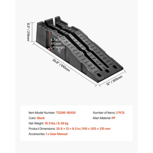 VEVOR Ramps - Durable, Non-Slip Solutions for Every Need