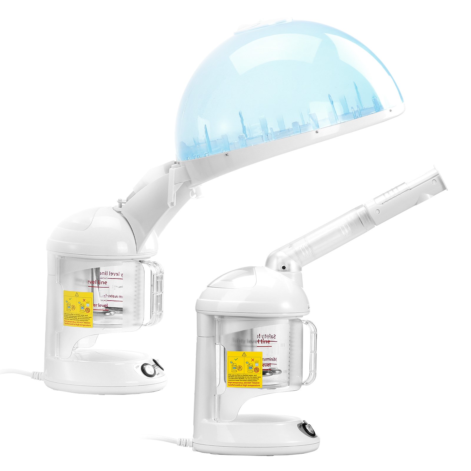 VEVOR Professional Hair Steamer 11.81-inch Hooded Ionic Hair Steamer with 2 Mode main image 1