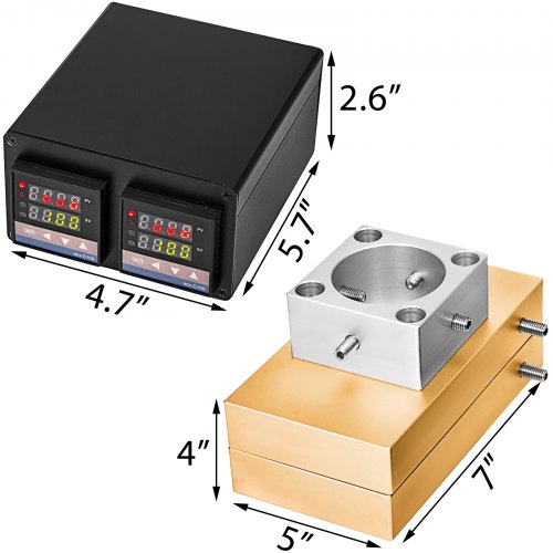Rosin Press Plate Kit 4