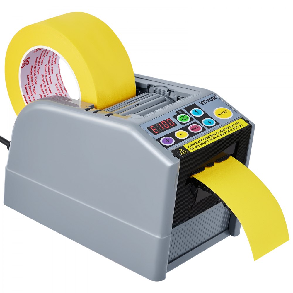 Trape Machine VEVOR Automatic Tape Dispenser Adhesive Electric Tape Cutter Packaging ...