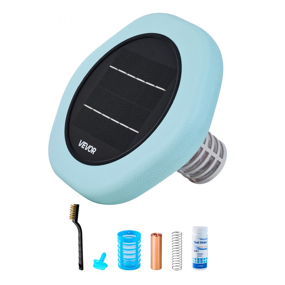 VEVOR Solar Copper Ionizer for Pool – Hexagon, 45,000 Gal